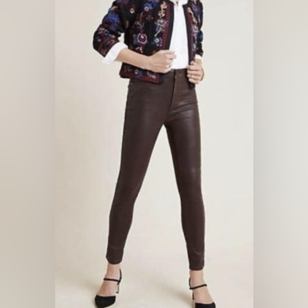 Paige brown skinny jeans
